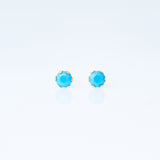 Mini turquoise stud