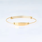 yellow gold Hard ID bracelet