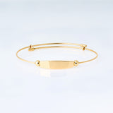 yellow gold Hard ID bracelet