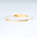 yellow gold Hard ID bracelet