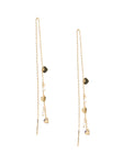 Modern Dancing Threader Earrings