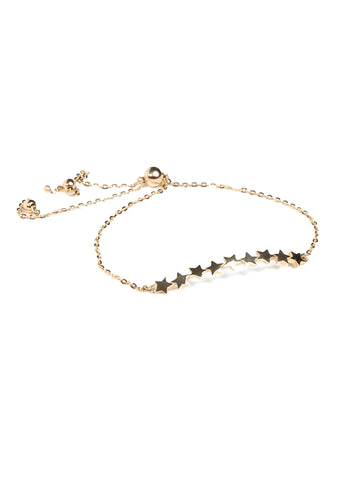 Star Bracelet Yellow Gold