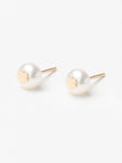 Classic Mini Pearl With Flower Detail Earrings