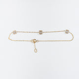 Yellow gold bracelet