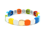 Rainbow Lego Bracelet