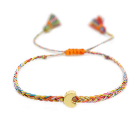 Moon Braided Color Adjustable Bracelet