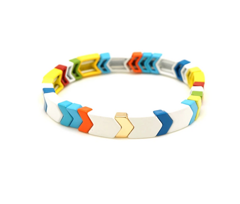 Lego Rainbow Arrow Bracelet