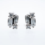 Rectangle Baguette Stud Cluster