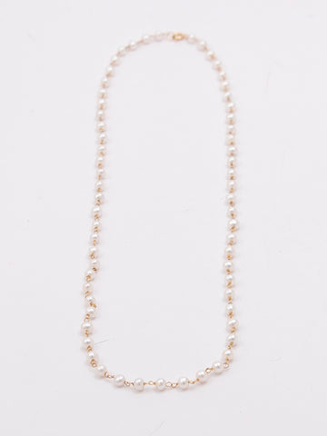 Small Pearl All Around  Necklace