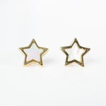 Mother of pearl star earing