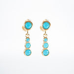 Long turquoise earings