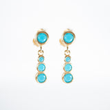 Long turquoise earings