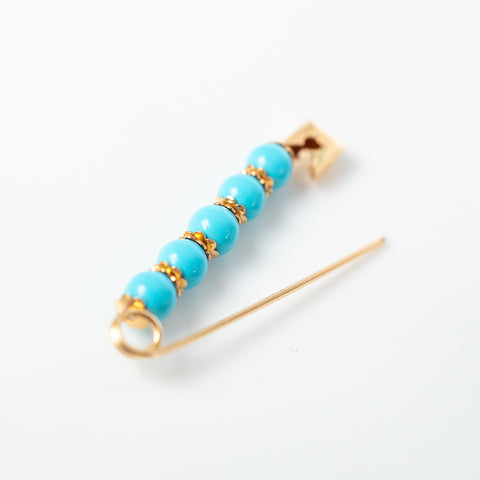 Turquoise pin