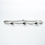 White gold bracelet tennis style