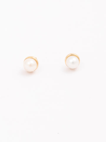 Classic Mini Pearl Earrings