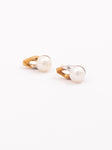 Classic Pearl With Pave Yellow Gold Bottom