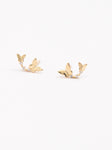 Crawler Butterfly Baby Earrings