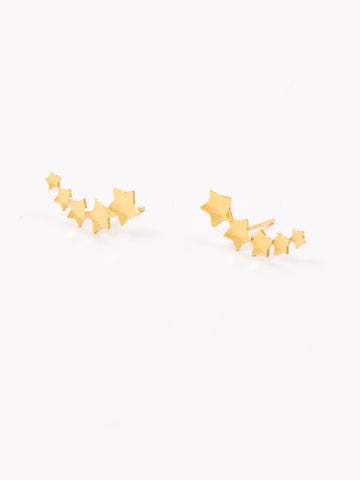 Crawler Star Earrings