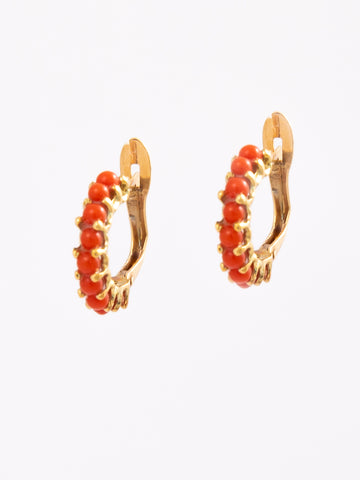 Classic Coral Hoop