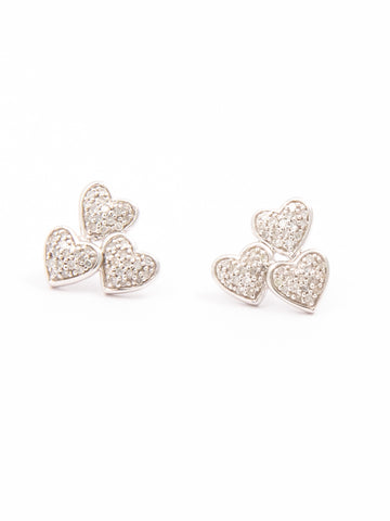 Heart Stud Earrings