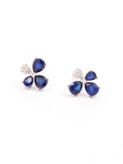 Stunner Sapphire Butterfly Earrings