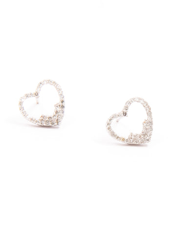 Heart Diamond Earrings