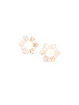 Flower And Pearl Earrings