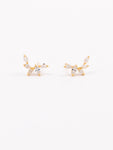 Crawler 4 Diamond Earrings