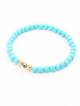 Elastic Turquoise Eye Bracelet