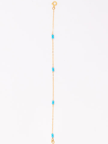 Turquoise Chain Bracelet