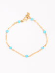 Turquoise Chain Bracelet