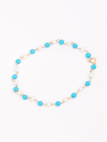 Classic Pearl Turquoise bracelet