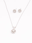 Stud Earring Pendant Set