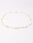 Stunner Pearl Yellow Gold Necklace