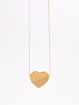 Heart Yellow Gold Choker