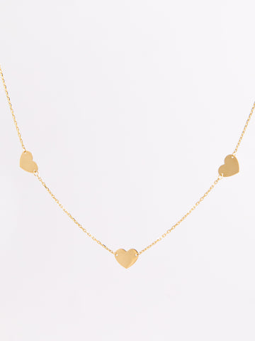 Choker Heart Necklace All Around