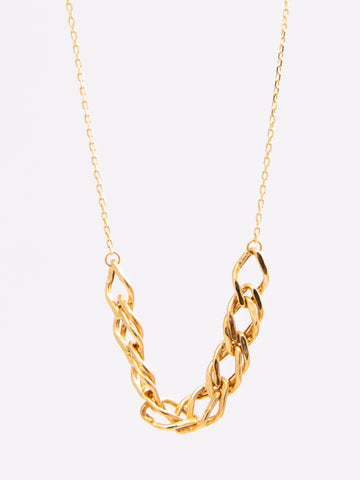 Linked Chain Choker Necklace