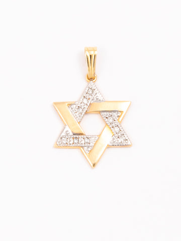 Boys Diamond Star Pendant