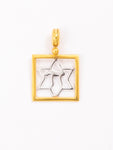 Square Boys Star Pendant